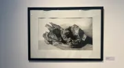 Estudiantes de Artes Visuales exploraron la memoria en la exposición 'Huellas entre lápiz y agua'