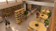 Javerianos diseñan propuesta arquitectónica para transformar el salón social de San Carlos en una Casa de la Cultura