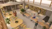 Javerianos diseñan propuesta arquitectónica para transformar el salón social de San Carlos en una Casa de la Cultura