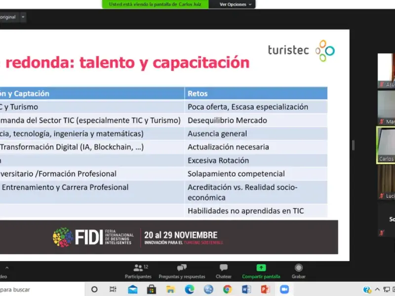 Profesora javeriana participó como panelista en feria de turismo internacional 
