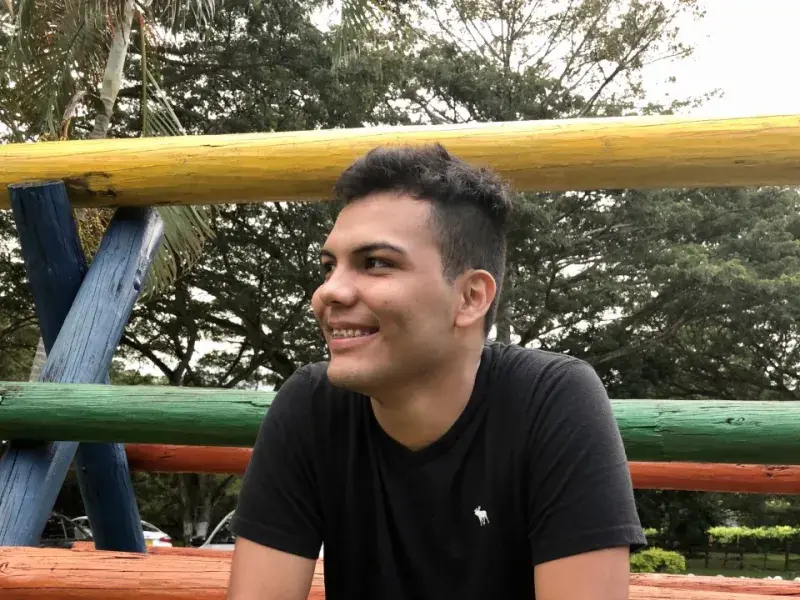 Juan Manuel Melo, estudiante de Derecho.