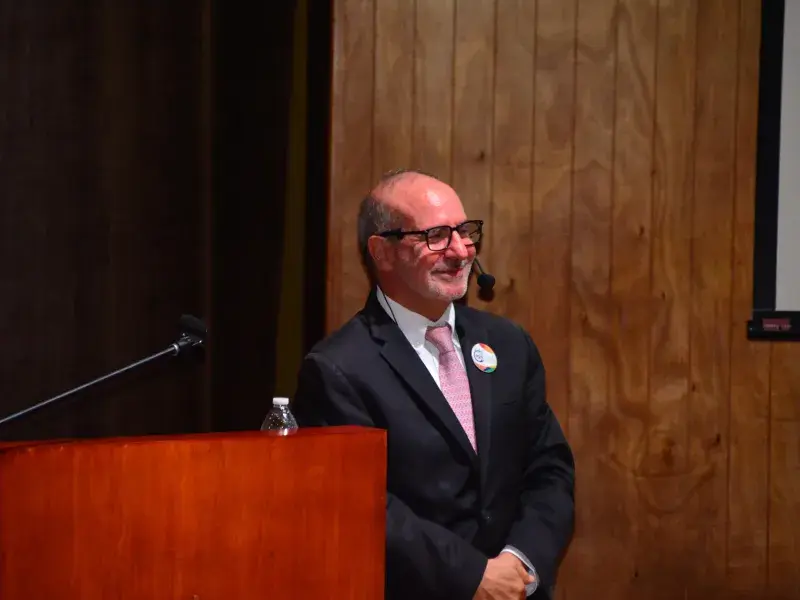Gratitud al rector, Luis Felipe Gómez, S.J. 