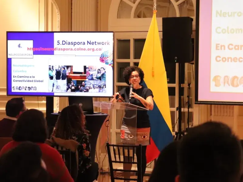 Profesora Lina Becerra participó en el Primer Encuentro de Neurocientíficos Colombianos en el exterior