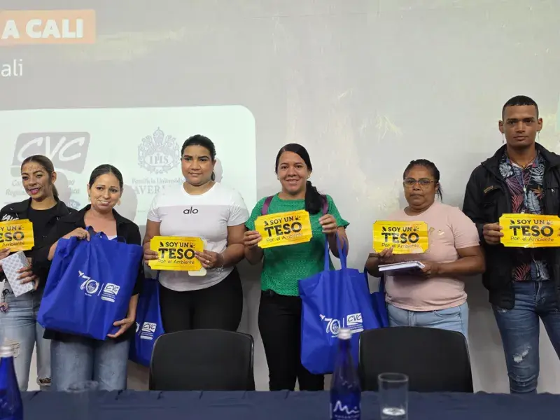 CVC y Javeriana Cali lanzaron la quinta cohorte de Tesos por el Ambiente