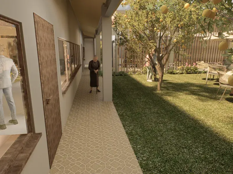 Javerianos diseñan propuesta arquitectónica para transformar el salón social de San Carlos en una Casa de la Cultura
