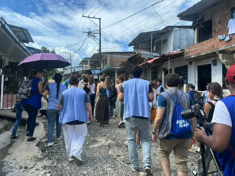 Estudiantes de la Javeriana Cali conocieron experiencias de construcción de paz y resistencia comunitaria en Buenaventura