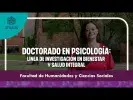 Embedded thumbnail for Doctorado en Psicología > Elementos adicionales de la página > Galería > Content Multimedia Gallery