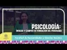 Embedded thumbnail for Estudia Psicología en la Javeriana Cali > Elementos adicionales de la página > Galería > Content Multimedia Gallery